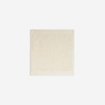 Linen organic cotton washcloth.
