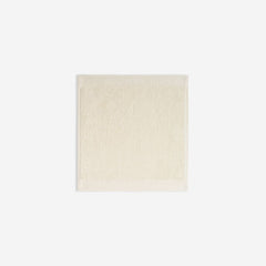 Linen organic cotton washcloth.
